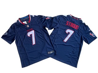 Houston Texans #7 C.J. Stroud Navy Vapor F.U.S.E. Limited Jersey