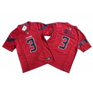 Houston Texans #3 Tank Dell Red Vapor F.U.S.E. Limited Jersey