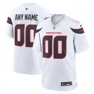 Custom Houston Texans White Vapor F.U.S.E. Limited Jersey