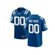 Custom Indianapolis Colts Royal Vapor Limited Jersey