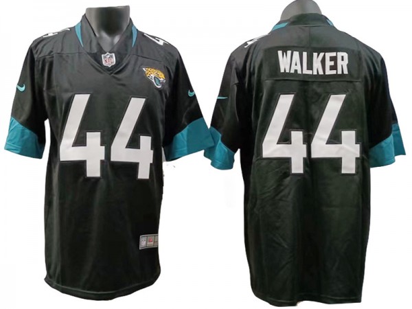 Jacksonville Jaguars #44 Travon Walker Black Vapor Limited Jersey