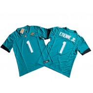 Jacksonville Jaguars #1 Travis Etienne Jr. Teal Vapor F.U.S.E. Limited Jersey