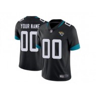 Custom Jacksonville Jaguars Black Vapor Limited Jersey