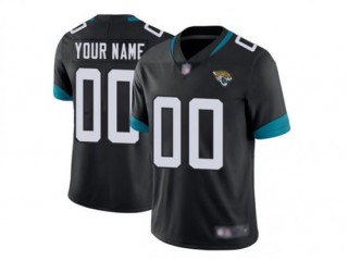 Custom Jacksonville Jaguars Black Vapor Limited Jersey