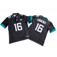 Jacksonville Jaguars #16 Trevor Lawrence Black Vapor F.U.S.E. Limited Jersey