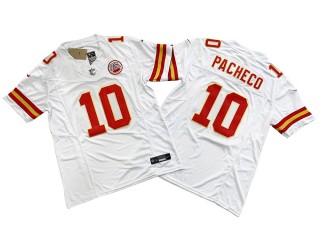 Kansas City Chiefs #10 Isaih Pacheco White Vapor F.U.S.E. Limited Jersey