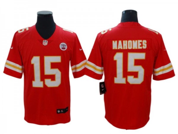 Kansas City Chiefs #15 Patrick Mahomes Red Vapor Limited Jersey