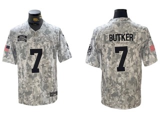 Kansas City Chiefs #7 Harrison Butker 2024 Salute to Service Limited Jersey