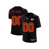 Custom Kansas City Chiefs Black Vapor Limited Jersey