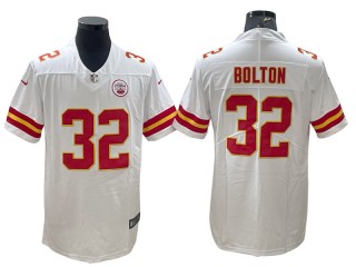 Kansas City Chiefs #32 Nick Bolton White Vapor Limited Jersey