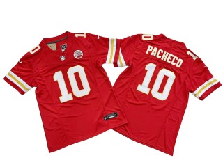 Kansas City Chiefs #10 Isaih Pacheco Red Vapor F.U.S.E. Limited Jersey