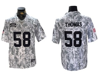 Kansas City Chiefs #58 Derrick Thomas 2024 Salute to Service Limited Jersey