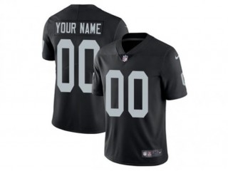 Custom Las Vegas Raiders Black Vapor Limited Jersey