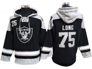 Las Vegas Raiders #75 Howie Long Black Hoodie