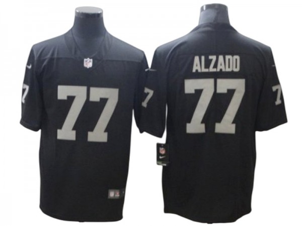 Las Vegas Raiders #77 Lyle Alzado Black Vapor Limited Jersey