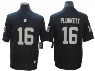 Las Vegas Raiders #16 Jim Plunkett Black Vapor Limited Jersey