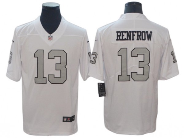 Las Vegas Raiders #13 Hunter Renfrow White Vapor Limited Color Rush Jersey