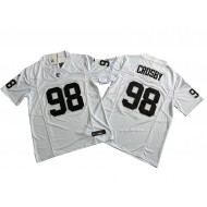 Las Vegas Raiders #98 Maxx Crosby White Vapor F.U.S.E. Limited Jersey