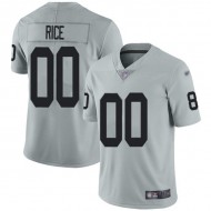 Custom Las Vegas Raiders Gray Inverted Limited Jersey