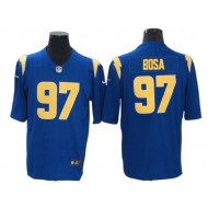 Los Angeles Chargers #97 Joey Bosa Royal Vapor Limited Color Rush Jersey