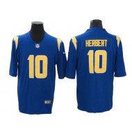 Los Angeles Chargers #10 Justin Herbert Royal Vapor Limited Color Rush Jersey