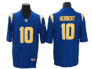 Los Angeles Chargers #10 Justin Herbert Royal Vapor Limited Color Rush Jersey