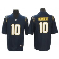 Los Angeles Chargers #10 Justin Herbert Navy Alternate Vapor Limited Jersey