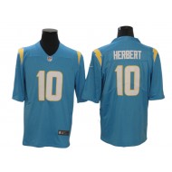 Los Angeles Chargers #10 Justin Herbert Powder Blue Vapor Untouchable Limited Jersey