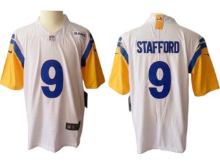 Los Angeles Rams #9 Matthew Stafford White Vapor Limited Jersey