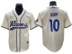 Los Angeles Rams #10 Cooper Kupp Baseball Jersey-Yellow & Cream & White & Olive 