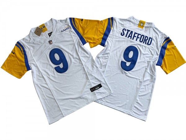 Los Angeles Rams #9 Matthew Stafford White Vapor F.U.S.E. Limited Jersey