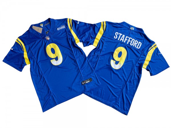 Los Angeles Rams #9 Matthew Stafford Royal Vapor F.U.S.E. Limited Jersey