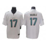 Miami Dolphins #17 Jaylen Waddle White Vapor Limited Jersey