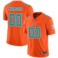 Custom Miami Dolphins Orange Inverted Legend Jersey