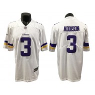 Minnesota Vikings #3 Jordan Addison White Vapor Limited Jersey