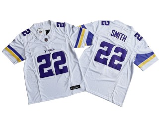 Minnesota Vikings #22 Harrison Smith White Vapor F.U.S.E. Limited Jersey