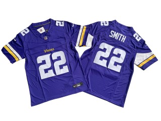 Minnesota Vikings #22 Harrison Smith Purple Vapor F.U.S.E. Limited Jersey