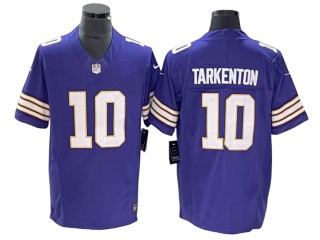 Minnesota Vikings #10 Fran Tarkenton Purple Classic Vapor F.U.S.E. Limited Jersey