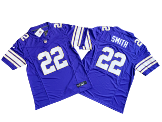 Minnesota Vikings #22 Harrison Smith Purple Classic Vapor F.U.S.E. Limited Jersey