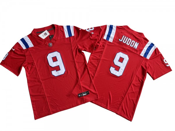 New England Patriots #9 Matthew Judon Red Vapor F.U.S.E. Limited Jersey