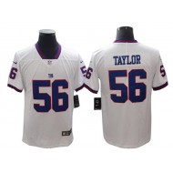 New York Giants #56 Lawrence Taylor White Limited Color Rush Jersey