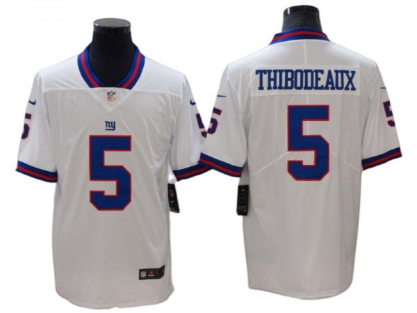 New York Giants #5 Kayvon Thibodeaux White Limited Color Rush Jersey