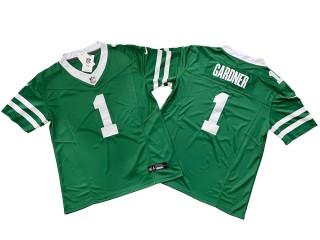 New York Jets #1 Sauce Gardner Green Vapor F.U.S.E. Limited Jersey