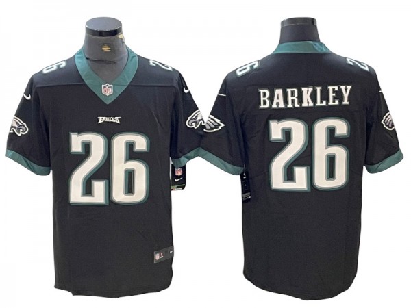 Philadelphia Eagles #26 Saquon Barkley Vapor Limited Jersey - Black