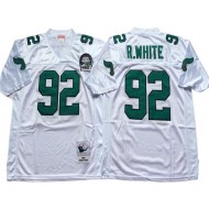 M&N Philadelphia Eagles #92 Reggie White White 1992 Legacy Jersey