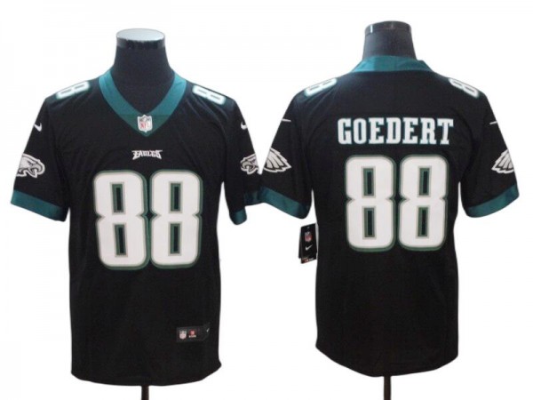 Philadelphia Eagles #88 Dallas Goedert Black Vapor Limited Jersey 