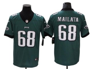 Philadelphia Eagles #68 Jordan Mailata Green Vapor Limited Jersey