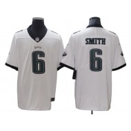 Philadelphia Eagles #6 DeVonta Smith White Vapor Limited Jersey