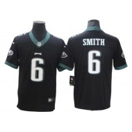 Philadelphia Eagles #6 DeVonta Smith Black Vapor Limited Jersey