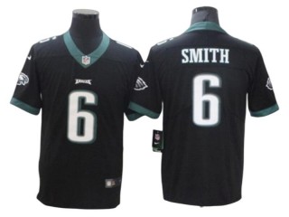 Philadelphia Eagles #6 DeVonta Smith Black Vapor Limited Jersey